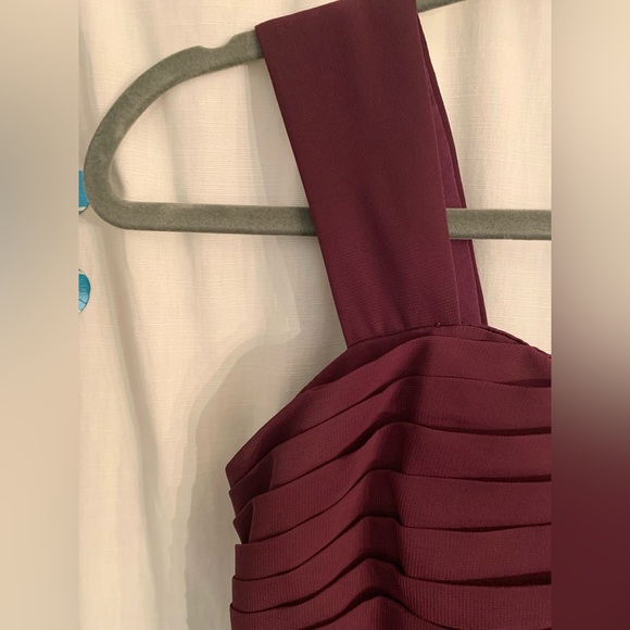 Maroon Empire Dress • PERFECT CONDITION - Picture 7 of 16
